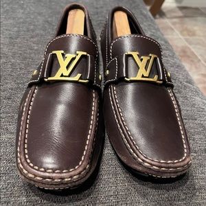 Louis Vuitton Men’s Moccasin Size 10 Mocha